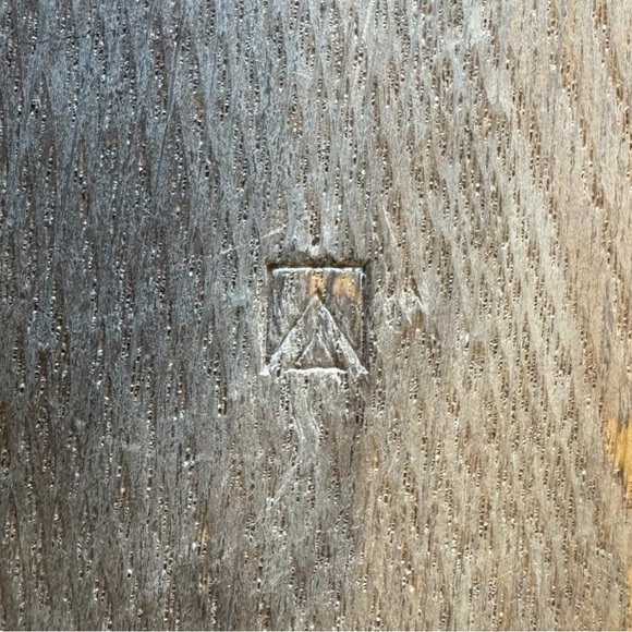 Handcrafted Wooden Trinket Box with Brass Knob – Artist Marked - Picture 9 of 14